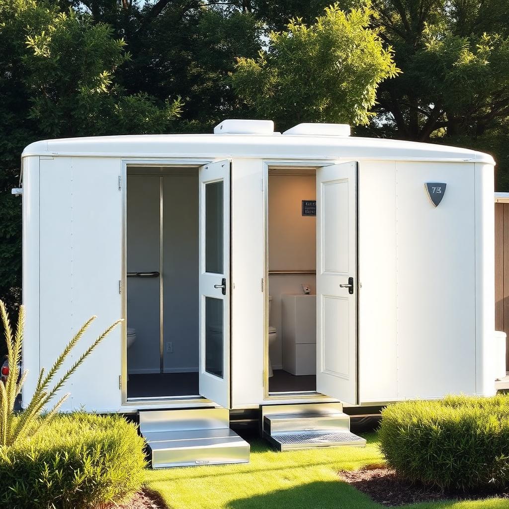 Traveling Toilet Trailer